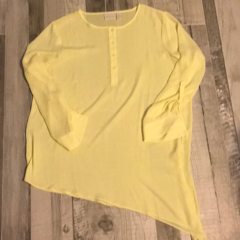 Pretty Chiffon Chico’s Blouse